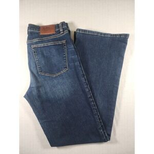 Lauren Ralph Lauren Womens 8  Y2k Striaght‎ Leg Denim Classic Dark Wash Stretch